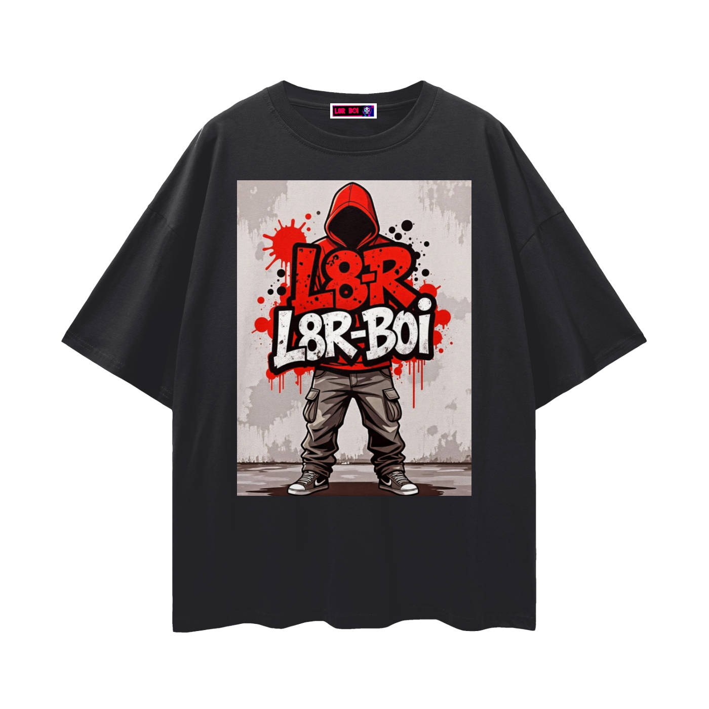 Streetwear Loose Drop Shoulder T-Shirt