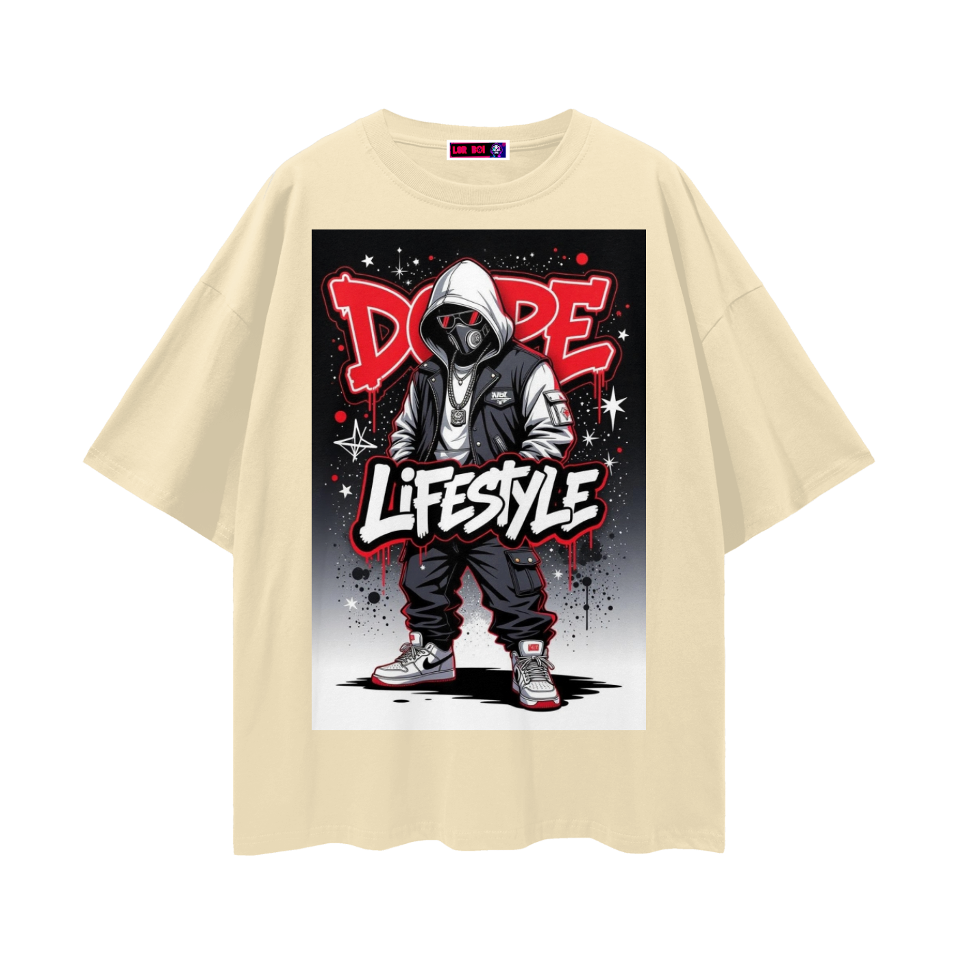 Streetwear Loose Drop Shoulder T-Shirt