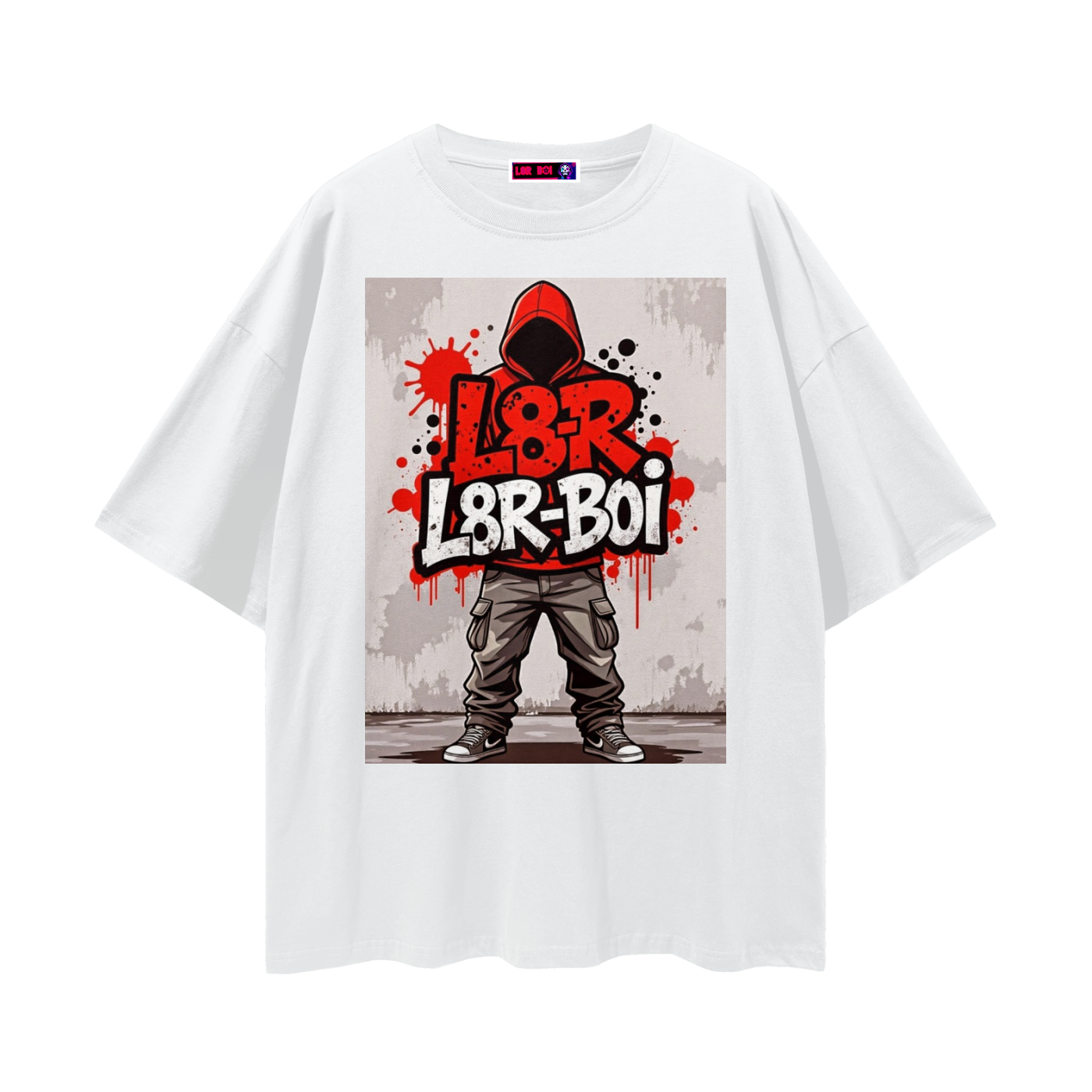 Streetwear Loose Drop Shoulder T-Shirt