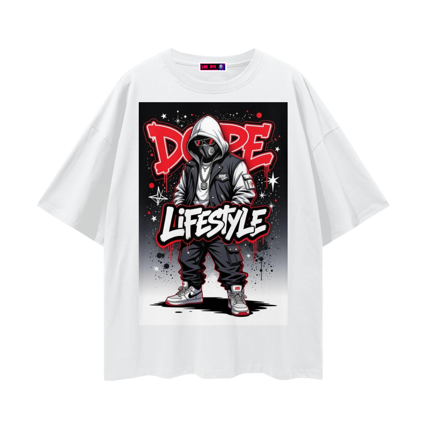 Streetwear Loose Drop Shoulder T-Shirt