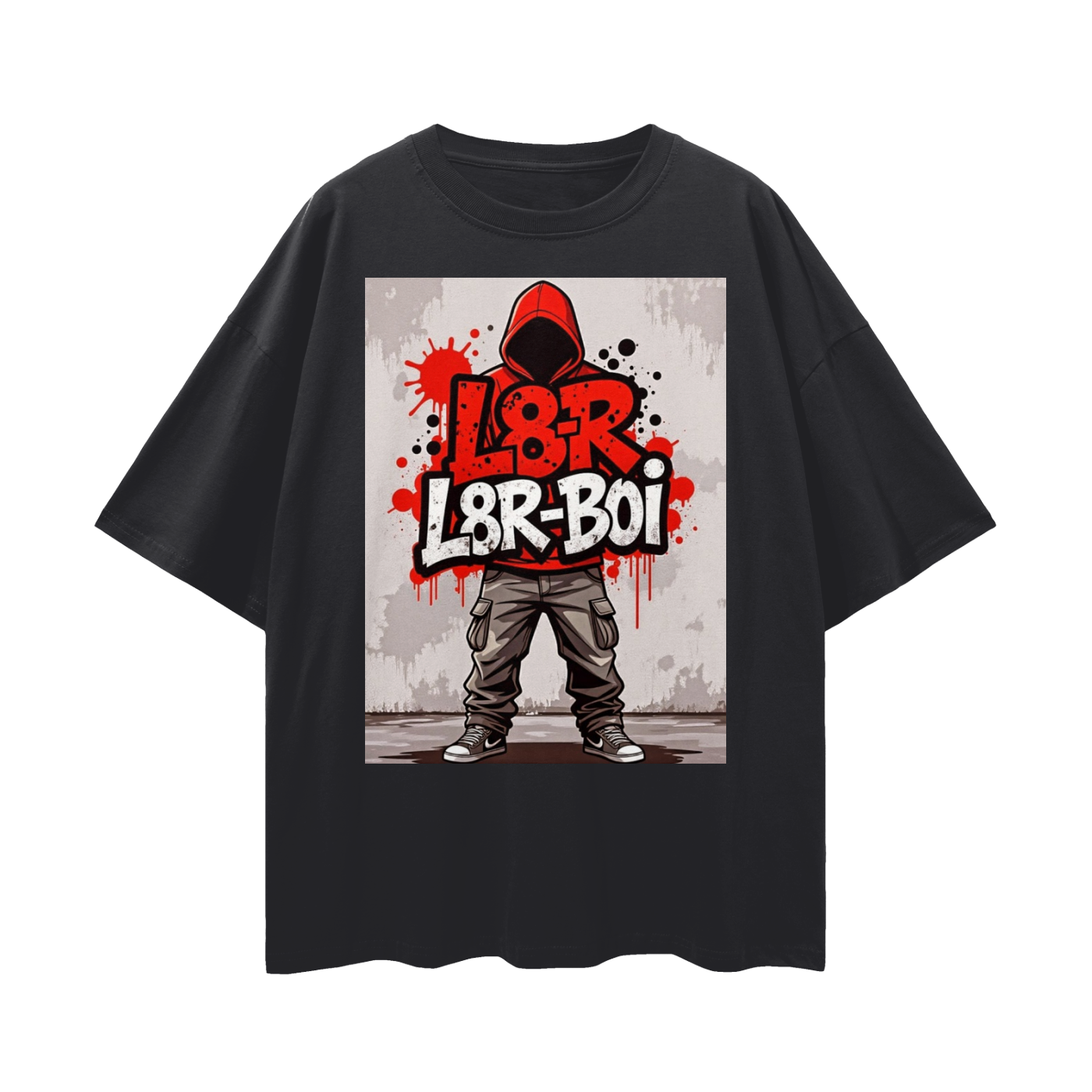 Streetwear Loose Drop Shoulder T-Shirt