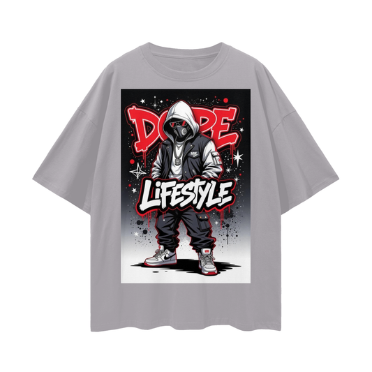 Streetwear Loose Drop Shoulder T-Shirt